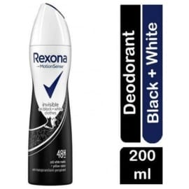 Rexona Motionsense Invisible On-BlackWhite-Clothes-Anti-Transpirant-Body-Spray-200ml Al Ain Abu Dhabi UAE