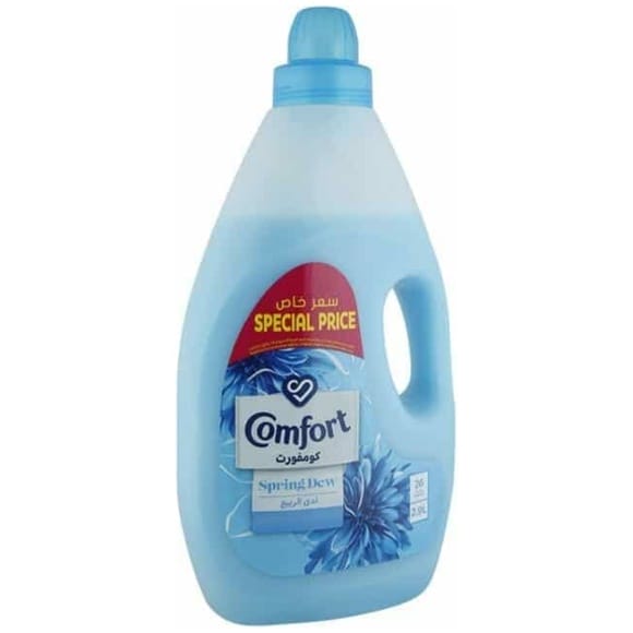 Comfort Softener Spring Dew 2.9Ltr - Long-Lasting Freshness and Softness Al Ain Abu Dhabi UAE