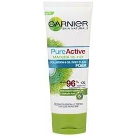 Garnier PureActive Matcha Deep Clean Foam 100ml Al Ain Abu Dhabi UAE