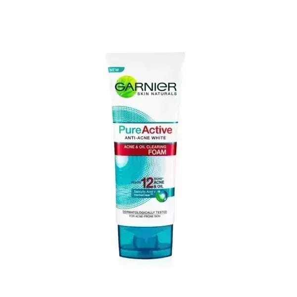 Garnier Skin Naturals Anti Acine Foam & Oil Clearing Foam 100ml Al Ain Abu Dhabi UAE