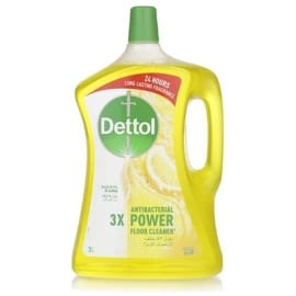Dettol 3x Power Antibacterial Floor Cleaner Lemon 3l Al AIn Abu Dhabi UAE MHM Stores