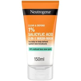 Neutrogena Clear Defend Wash Mask 150 ml Al Ain Abu Dhabi UAE MHM Stores